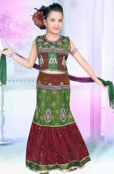 Lehenga Disegns For kid 2013